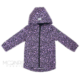 Detská softshell bunda - leo violet