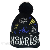 Zimná pletená čiapka Moonrise street crew black