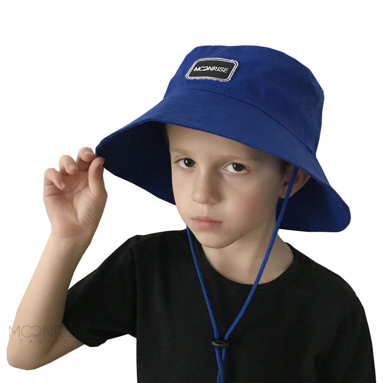 Klobúk - bucket hat blue