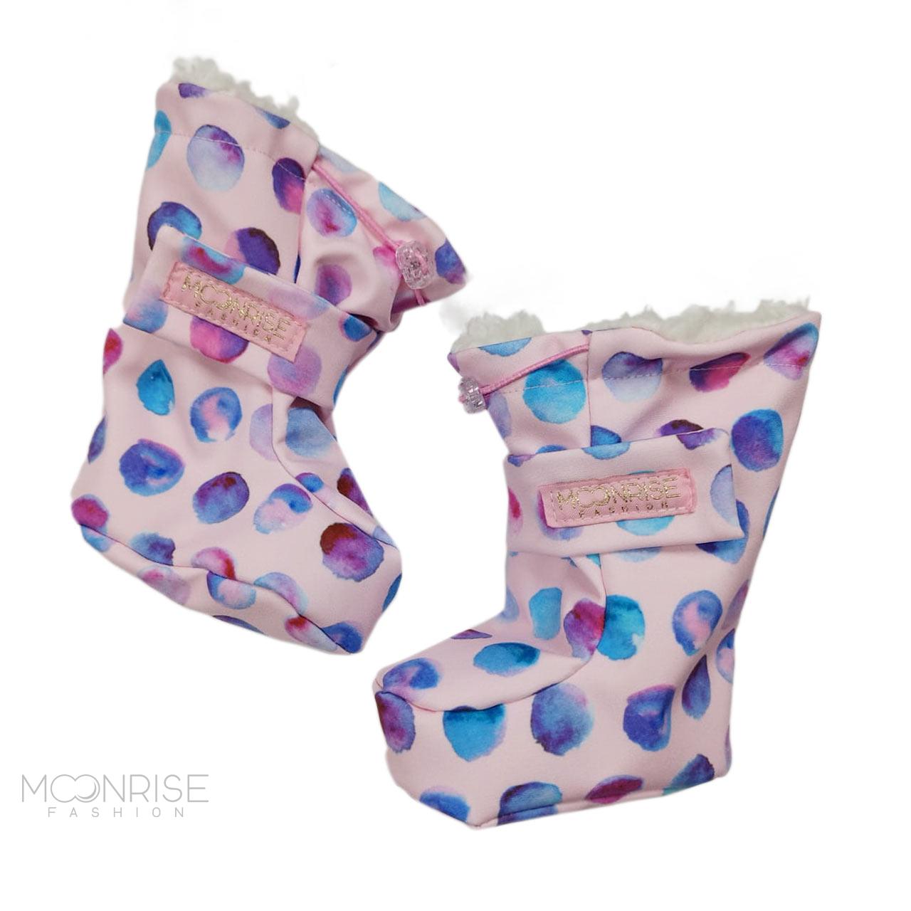 Detské softshell topánočky - Bubble gum