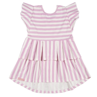 Šaty - pink stripes