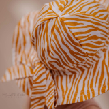 Detský klobúk zebra yellow - 2